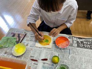 美術講習会　日本画体験